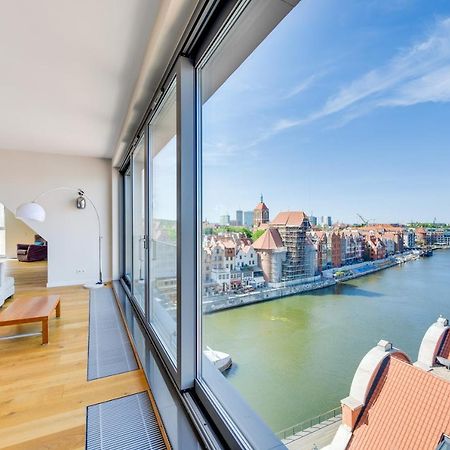Penthouse Comfort Apartments Granaria Gdańsk Buitenkant foto