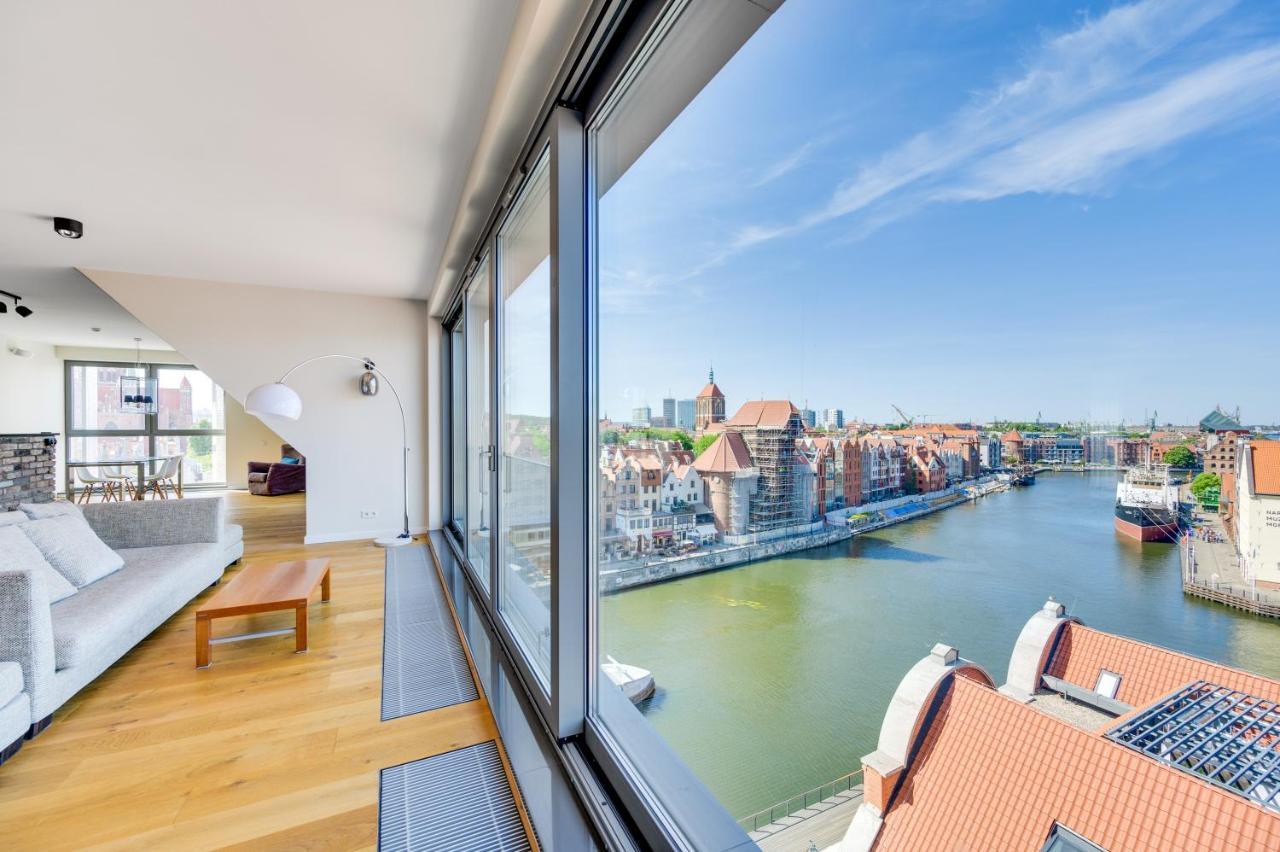 Penthouse Comfort Apartments Granaria Gdańsk Buitenkant foto