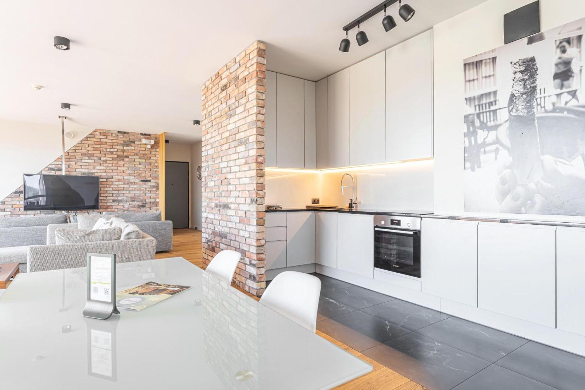 Penthouse Comfort Apartments Granaria Gdańsk Buitenkant foto