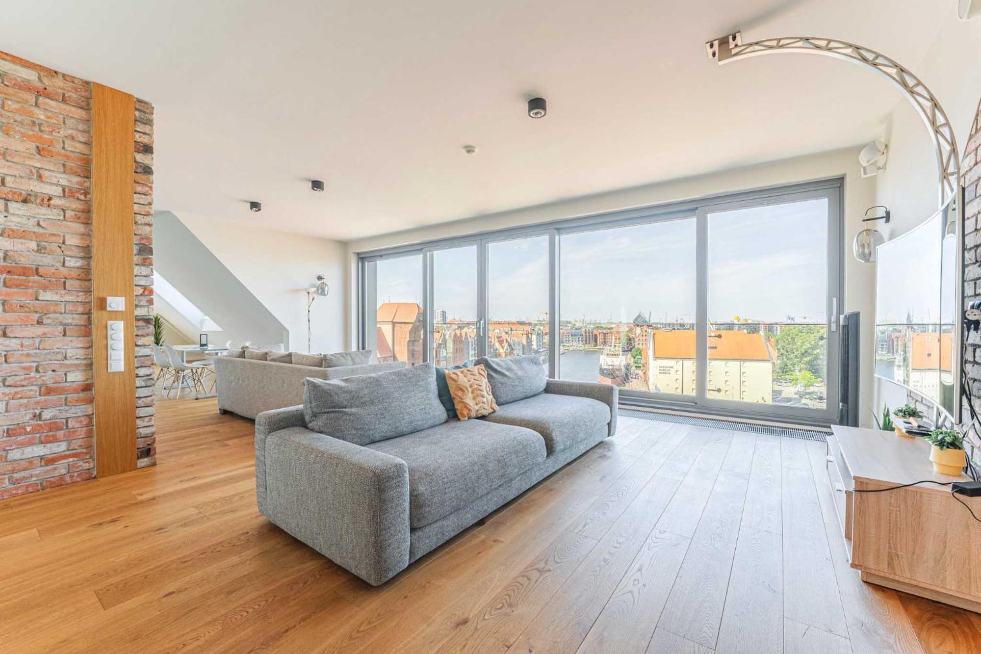 Penthouse Comfort Apartments Granaria Gdańsk Buitenkant foto